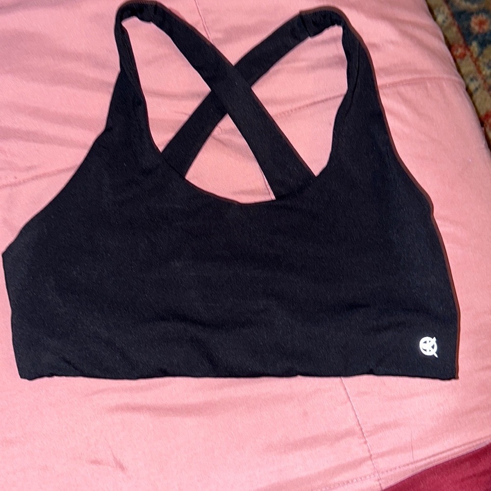 The Cross-Back Bra | BLACK | WBK x EHP